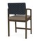 Lesro Lenox Steel Hip Chair Metal Frame, Bronze, RS Night Sky Back, MD Farro Seat LS1161 - alternate 3